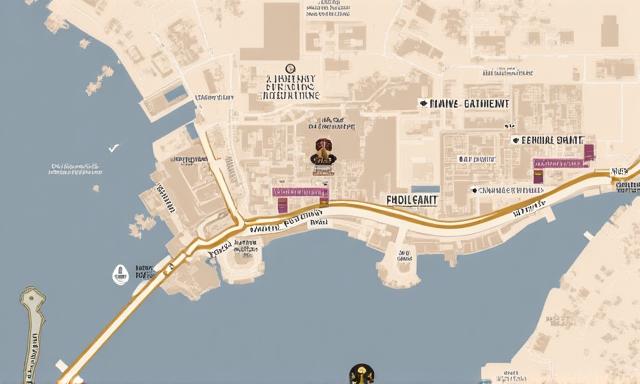 Map showing Le Rêve Royal Salon location in Medina Centrale, The Pearl-Qatar, Doha